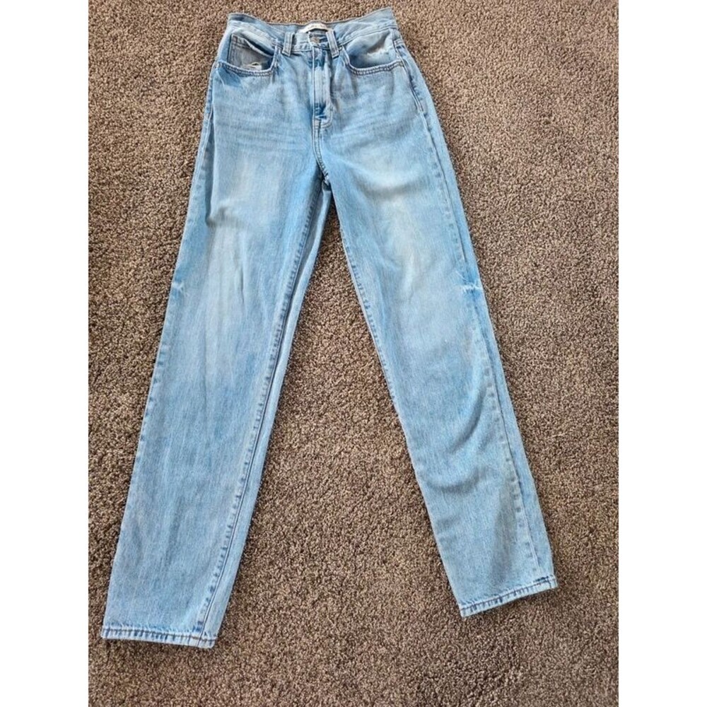 Willow & Root The Vintage Dad Jean Style WR807R Size 24 Rigid Denim